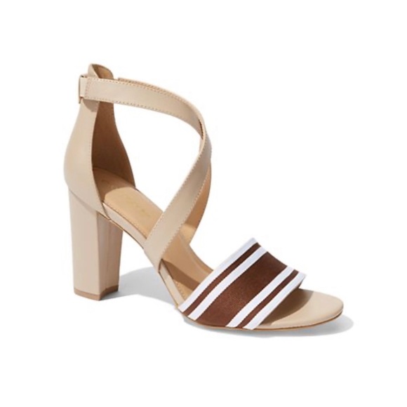 NY Company Stack Heel Sandal - Picture 1 of 5